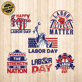 Labor Day 2 - Cricut File - Svg, Png, Dxf, Eps - LightBoxGoodMan - LightboxGoodman