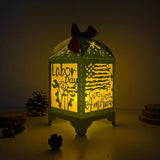 Labor Day - Paper Cut Lantern File - Cricut File - 10,5x20,6cm - LightBoxGoodMan