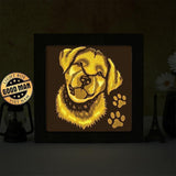 Labrador Retriever – Paper Cut Light Box File - Cricut File - 8x8 inches - LightBoxGoodMan - LightboxGoodman