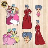 Lady Tremaine - Cricut File - Svg, Png, Dxf, Eps - LightBoxGoodMan - LightboxGoodman