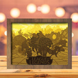 League Of Legends - Paper Cutting Light Box - LightBoxGoodman