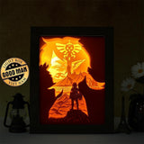 Legend Of Zelda 2 – Paper Cut Light Box File - Cricut File - 20x26cm - LightBoxGoodMan - LightboxGoodman