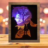 Legend Of Zelda 2 - Paper Cutting Light Box - LightBoxGoodman - LightboxGoodman