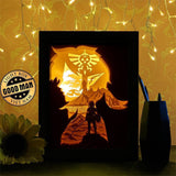 Legend Of Zelda 2 - Paper Cutting Light Box - LightBoxGoodman - LightboxGoodman