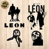 Léon - Cricut File - Svg, Png, Dxf, Eps - LightBoxGoodMan - LightboxGoodman