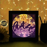 Let It Snow - Paper Cutting Light Box - LightBoxGoodman - LightboxGoodman