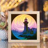 Lighthouse 11 – Paper Cut Light Box File - Cricut File - 8x8 Inches - LightBoxGoodMan - LightboxGoodman