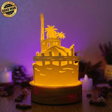 Lighthouse - 3D Dome Lantern File - Cricut File - LightBoxGoodMan - LightboxGoodman