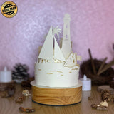 Lighthouse - 3D Dome Lantern File - Cricut File - LightBoxGoodMan - LightboxGoodman