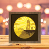 Lighthouse 7 - Paper Cutting Light Box - LightBoxGoodman - LightboxGoodman