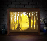 Little Red Riding Hood 1 – Paper Cut Light Box File - Cricut File - 20x26cm - LightBoxGoodMan - LightboxGoodman