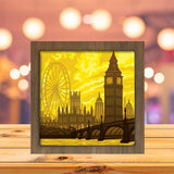 London 2 - Paper Cutting Light Box - LightBoxGoodman - LightboxGoodman