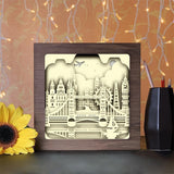 London Square - Paper Cutting Light Box - LightBoxGoodman - LightboxGoodman