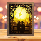 Love 15 - Paper Cutting Light Box - LightBoxGoodman - LightboxGoodman