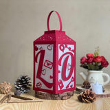 Love 2 - Paper Cut Lantern File - Cricut File - 10x20cm - LightBoxGoodMan - LightboxGoodman