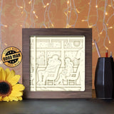 Love 2 - Paper Cutting Light Box - LightBoxGoodman - LightboxGoodman