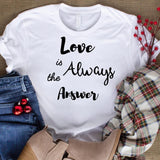 Love Is Always The Answer- Cricut File - Svg, Png, Dxf, Eps - LightBoxGoodMan - LightboxGoodman