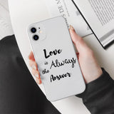 Love Is Always The Answer- Cricut File - Svg, Png, Dxf, Eps - LightBoxGoodMan - LightboxGoodman