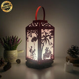 Love Journey 1 - Paper Cut Lantern File - Cricut File - 10x20cm - LightBoxGoodMan - LightboxGoodman