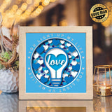 Love Light – Paper Cut Light Box File - Cricut File - 8x8 Inches - LightBoxGoodMan - LightboxGoodman