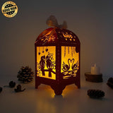 Love Of Animals - Paper Cut Lantern File - Cricut File - 10,5x20,6cm - LightBoxGoodMan - LightboxGoodman