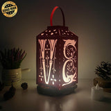 Love - Paper Cut Lantern File - Cricut File - 10x20cm - LightBoxGoodMan - LightboxGoodman