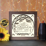 Love Truck - Paper Cutting Light Box - LightBoxGoodman - LightboxGoodman