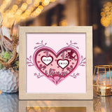 Love Us – Paper Cut Light Box File - Cricut File - 8x8 Inches - LightBoxGoodMan