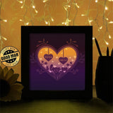 Love Us - Paper Cutting Light Box - LightBoxGoodman - LightboxGoodman