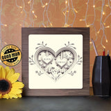 Love Us - Paper Cutting Light Box - LightBoxGoodman - LightboxGoodman