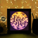 Love You - Paper Cutting Light Box - LightBoxGoodman - LightboxGoodman