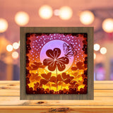 Lucky Clover - Paper Cutting Light Box - LightBoxGoodman