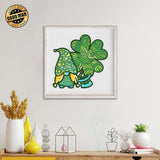 Lucky - Paper 3D Layered File - Cricut File - 21x21cm - LightBoxGoodMan - LightboxGoodman