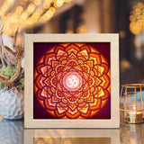 Mandala 2 – Paper Cut Light Box File - Cricut File - 20x20cm - LightBoxGoodMan - LightboxGoodman