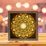 Mandala 2 - Paper Cutting Light Box - LightBoxGoodman