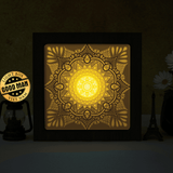 Mandala 5 – Paper Cut Light Box File - Cricut File - 20x20cm - LightBoxGoodMan - LightboxGoodman