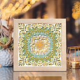 Mandala 7 – Paper Cut Light Box File - Cricut File - 20x20cm - LightBoxGoodMan - LightboxGoodman