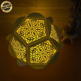 Mandala - Pentagon 3D Lantern File - Cricut File - LightBoxGoodMan - LightboxGoodman