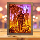 Mandalorian - Paper Cutting Light Box - LightBoxGoodman