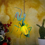 Mantis - 3D Mantis Lantern File - 7.8x10.7" - Cricut File - LightBoxGoodMan - LightboxGoodman