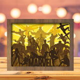 Marvel 1 - Paper Cutting Light Box - LightBoxGoodman - LightboxGoodman