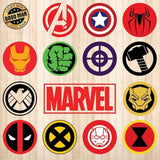 Marvel - Cricut File - Svg, Png, Dxf, Eps - LightBoxGoodMan - LightboxGoodman