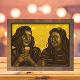 Max and Eleven - Paper Cutting Light Box - LightBoxGoodman - LightboxGoodman