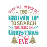 May You Never Be Too - Cricut File - Svg, Png, Dxf, Eps - LightBoxGoodMan