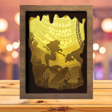 Mermaid 6 - Paper Cutting Light Box - LightBoxGoodman - LightboxGoodman