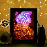 Mermaid 7 - Paper Cutting Light Box - LightBoxGoodman - LightboxGoodman