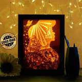 Mermaid 7 - Paper Cutting Light Box - LightBoxGoodman - LightboxGoodman