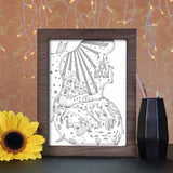 Mermaid 7 - Paper Cutting Light Box - LightBoxGoodman - LightboxGoodman