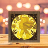 Mermaid 8 - Paper Cutting Light Box - LightBoxGoodman - LightboxGoodman