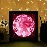 Mermaid 8 - Paper Cutting Light Box - LightBoxGoodman - LightboxGoodman